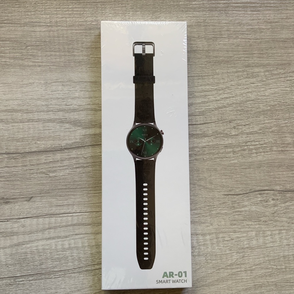 Black AR-01 Smart Watch